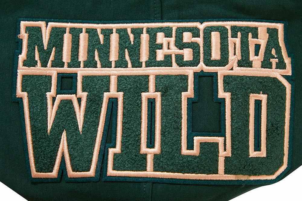 SUDADERA CON GORRO NHL MINNESOTA WILD CLASSIC CHENILLE