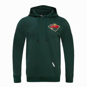 SUDADERA CON GORRO NHL MINNESOTA WILD CLASSIC CHENILLE