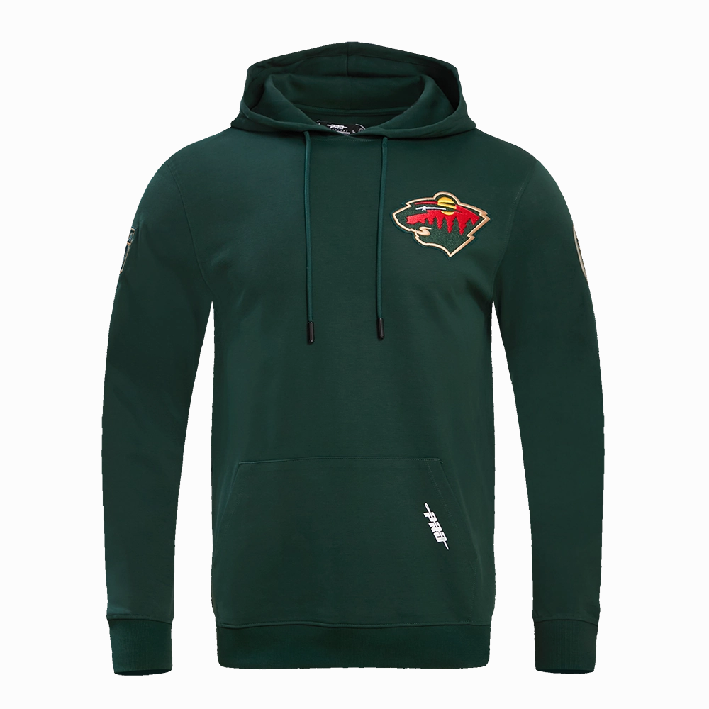 SUDADERA CON GORRO NHL MINNESOTA WILD CLASSIC CHENILLE