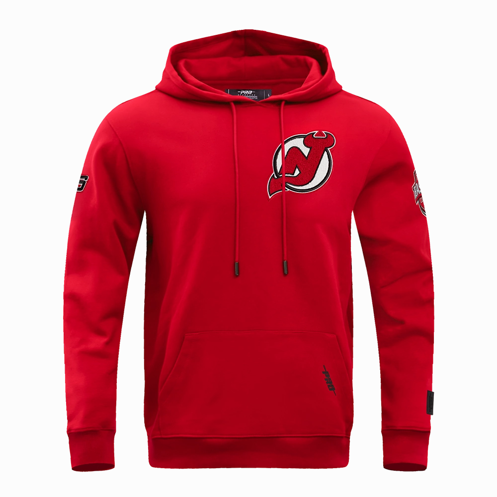 SUDADERA CON GORRO NHL NEW JERSEY DEVILS CLASSIC CHENILLE