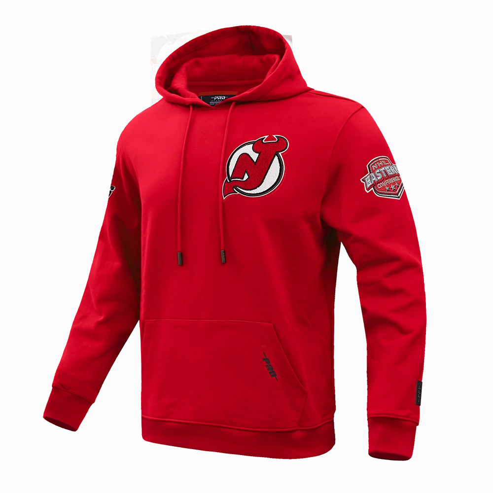SUDADERA CON GORRO NHL NEW JERSEY DEVILS CLASSIC CHENILLE