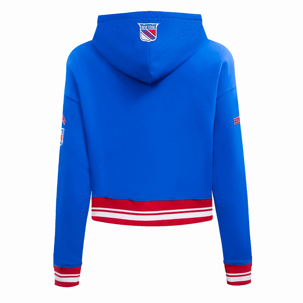 SUDADERA CON GORRO NHL NEW YORK RANGERS RETRO CLASSICS PARA MUJER