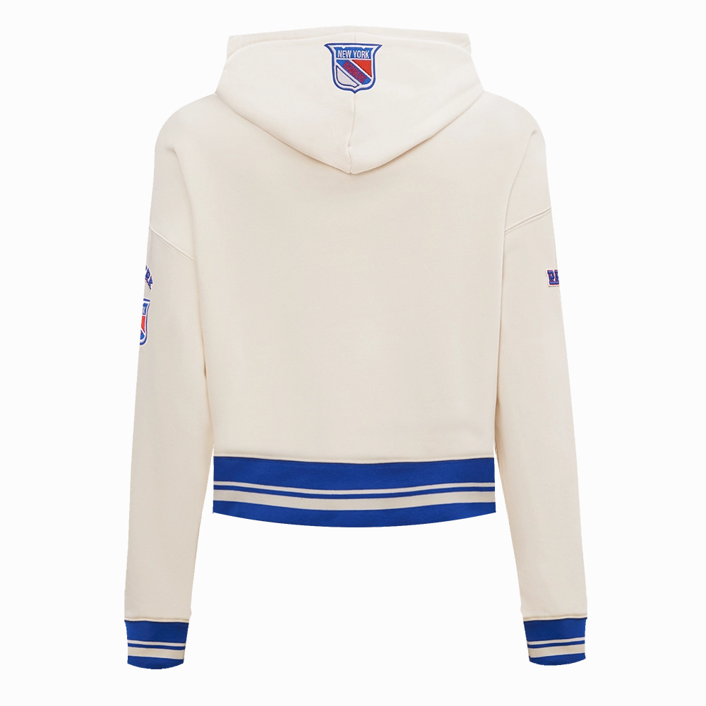 SUDADERA CON GORRO NHL NEW YORK RANGERS RETRO CLASSICS PARA MUJER