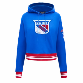 SUDADERA CON GORRO NHL NEW YORK RANGERS RETRO CLASSICS PARA MUJER