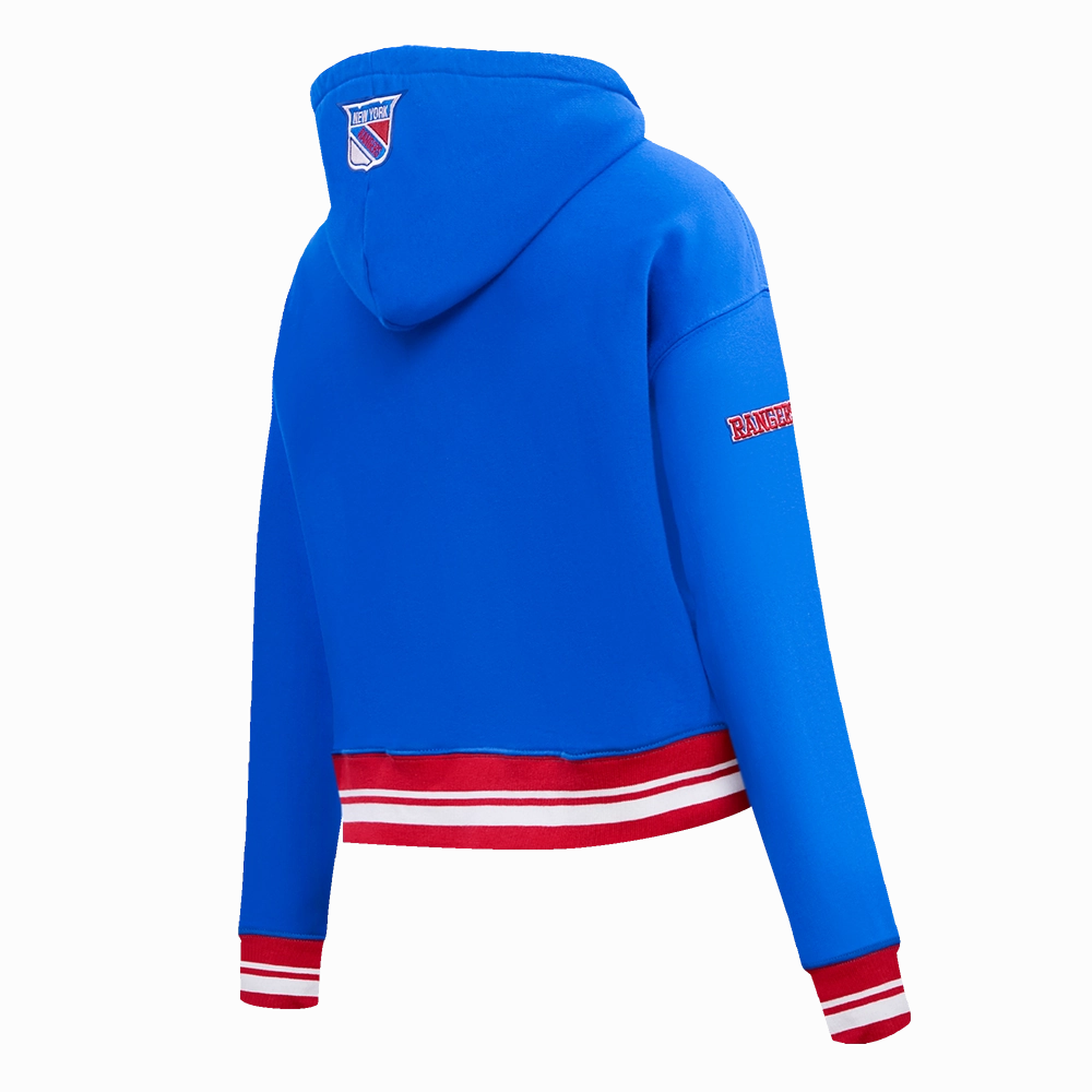 SUDADERA CON GORRO NHL NEW YORK RANGERS RETRO CLASSICS PARA MUJER