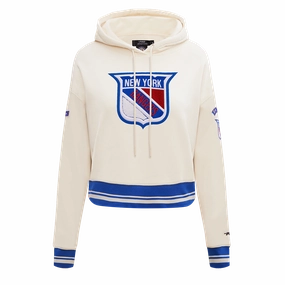 SUDADERA CON GORRO NHL NEW YORK RANGERS RETRO CLASSICS PARA MUJER
