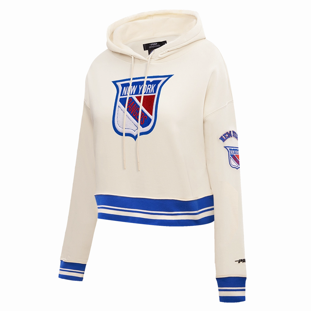 SUDADERA CON GORRO NHL NEW YORK RANGERS RETRO CLASSICS PARA MUJER