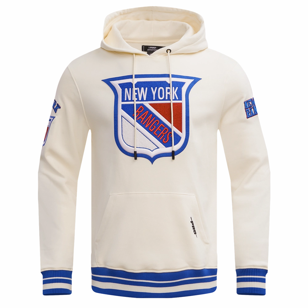 SUDADERA CON GORRO NHL NEW YORK RANGERS RETRO CLASSICS
