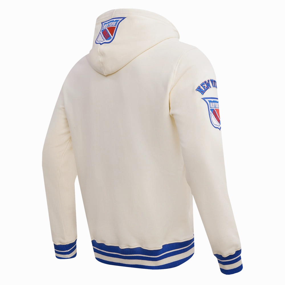SUDADERA CON GORRO NHL NEW YORK RANGERS RETRO CLASSICS