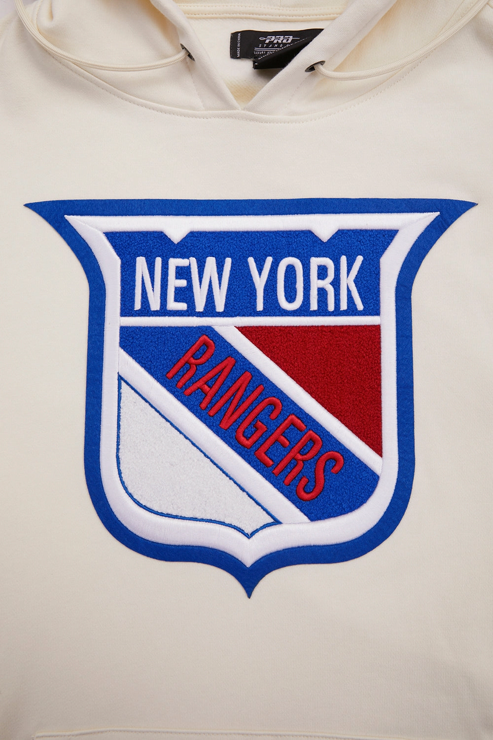 SUDADERA CON GORRO NHL NEW YORK RANGERS RETRO CLASSICS