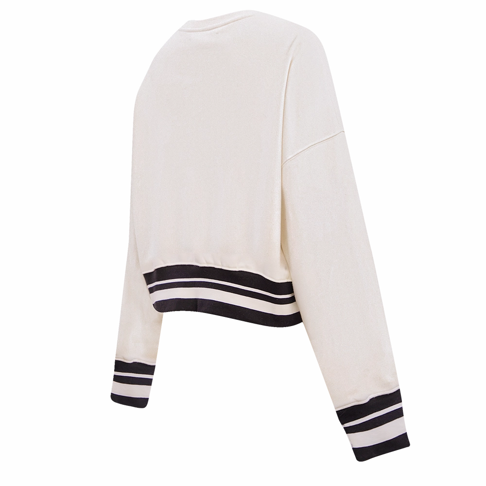 SUDADERA DE CUELLO REDONDO NHL BOSTON BRUINS RETRO CLASSICS PARA MUJER
