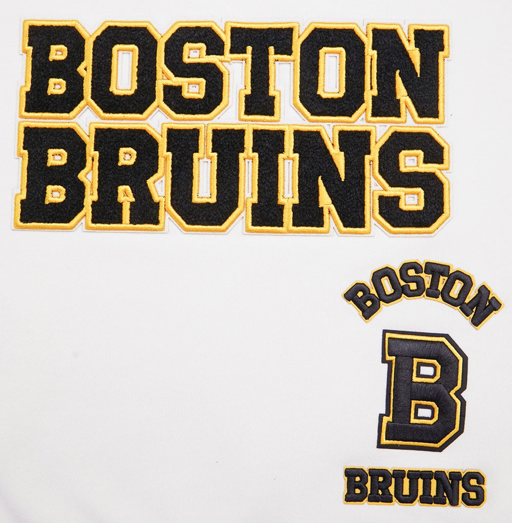 SUDADERA DE CUELLO REDONDO NHL BOSTON BRUINS RETRO CLASSICS PARA MUJER