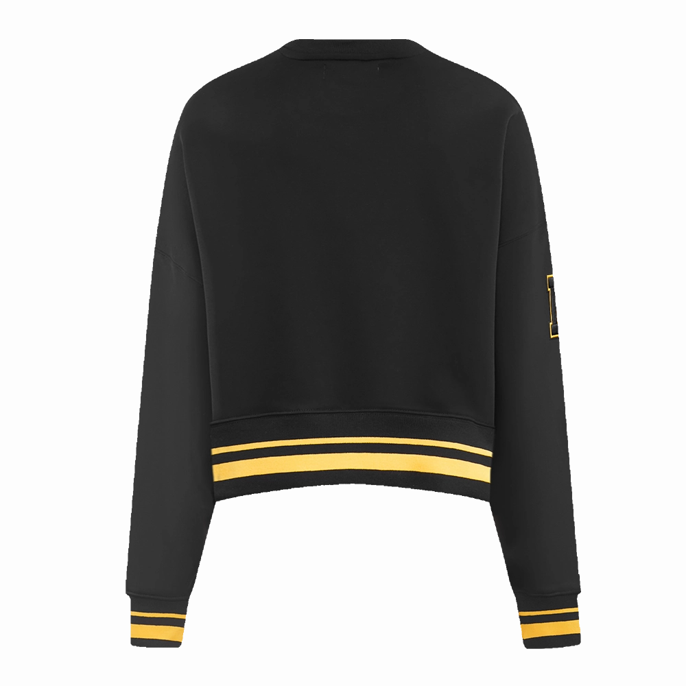 SUDADERA DE CUELLO REDONDO NHL BOSTON BRUINS RETRO CLASSICS PARA MUJER