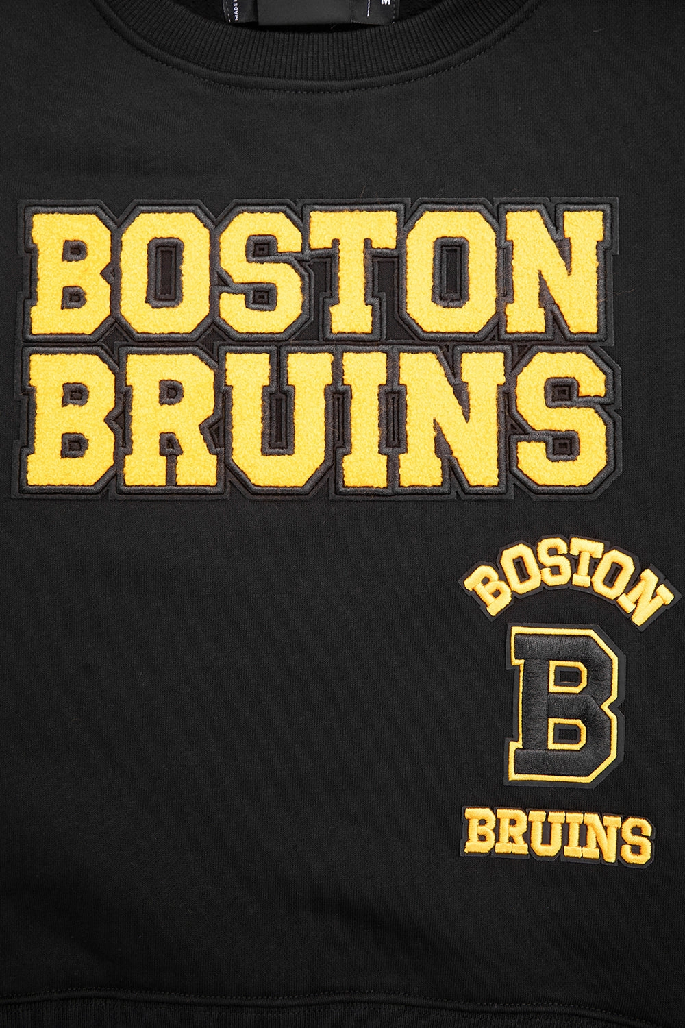 SUDADERA DE CUELLO REDONDO NHL BOSTON BRUINS RETRO CLASSICS PARA MUJER