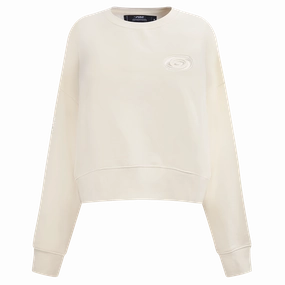 SUDADERA DE CUELLO REDONDO NHL CAROLINA HURRICANES NEUTRAL PARA MUJER