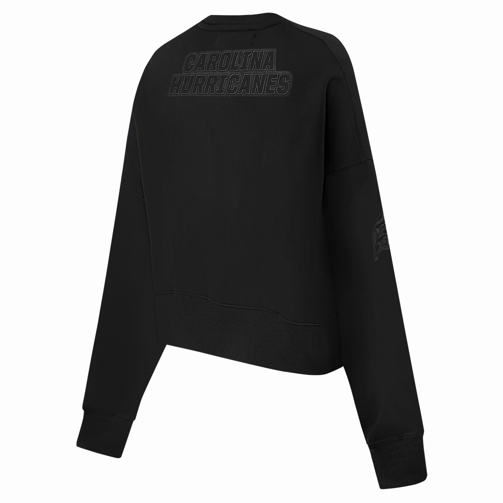 SUDADERA DE CUELLO REDONDO NHL CAROLINA HURRICANES NEUTRAL PARA MUJER