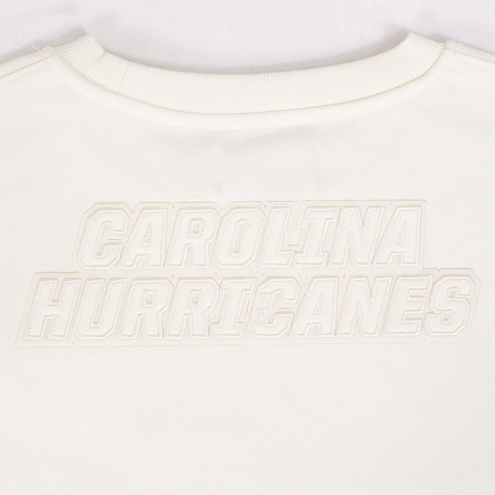 SUDADERA DE CUELLO REDONDO NHL CAROLINA HURRICANES NEUTRAL PARA MUJER