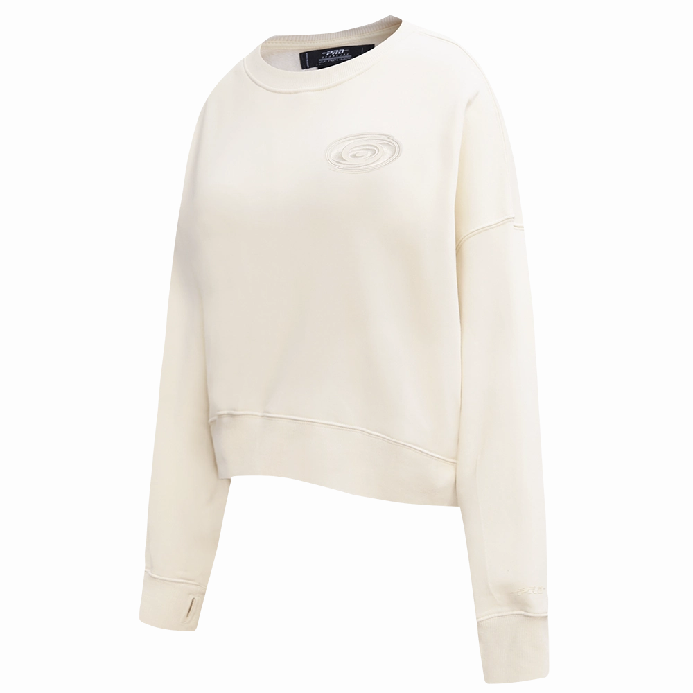SUDADERA DE CUELLO REDONDO NHL CAROLINA HURRICANES NEUTRAL PARA MUJER