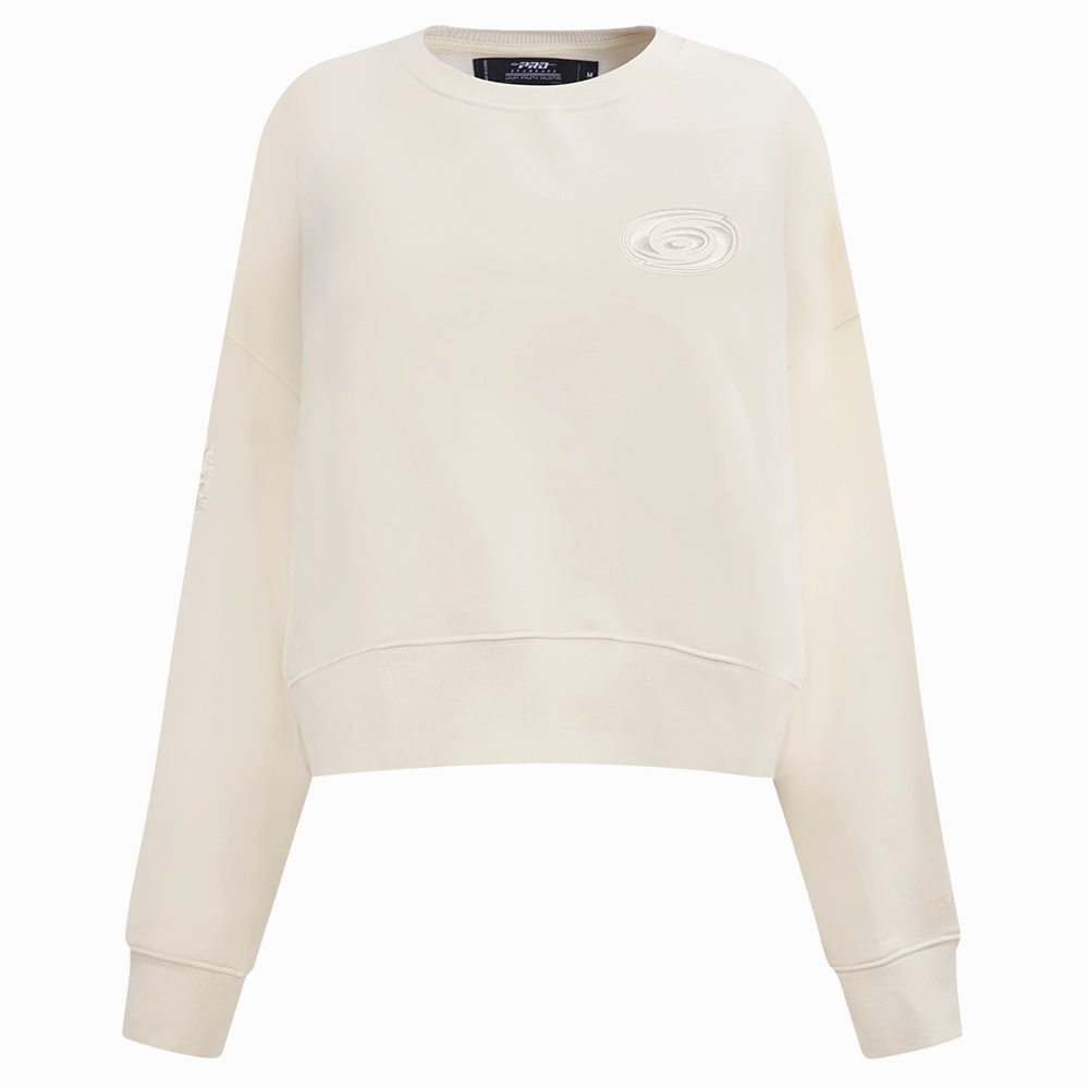 SUDADERA DE CUELLO REDONDO NHL CAROLINA HURRICANES NEUTRAL PARA MUJER