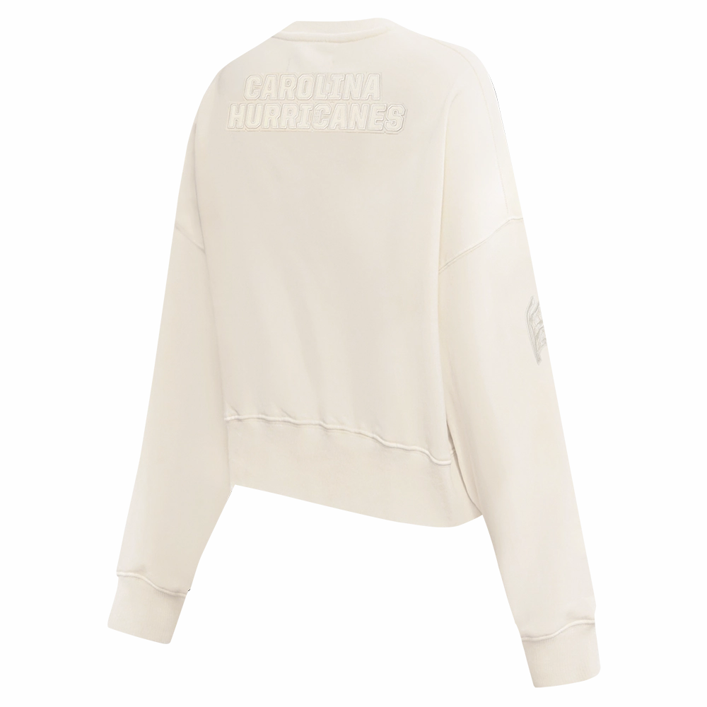 SUDADERA DE CUELLO REDONDO NHL CAROLINA HURRICANES NEUTRAL PARA MUJER
