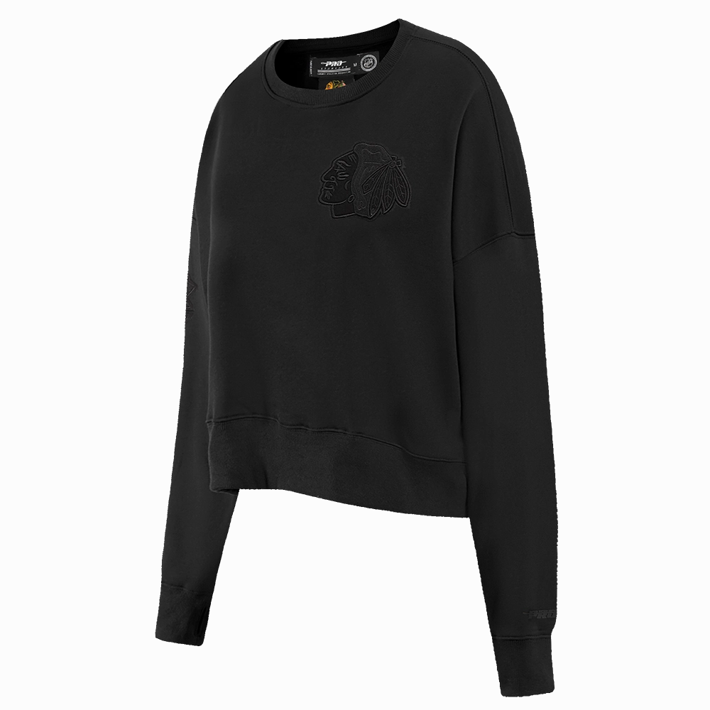 SUDADERA DE CUELLO REDONDO NHL CHICAGO BLACKHAWKS NEUTRAL PARA MUJER
