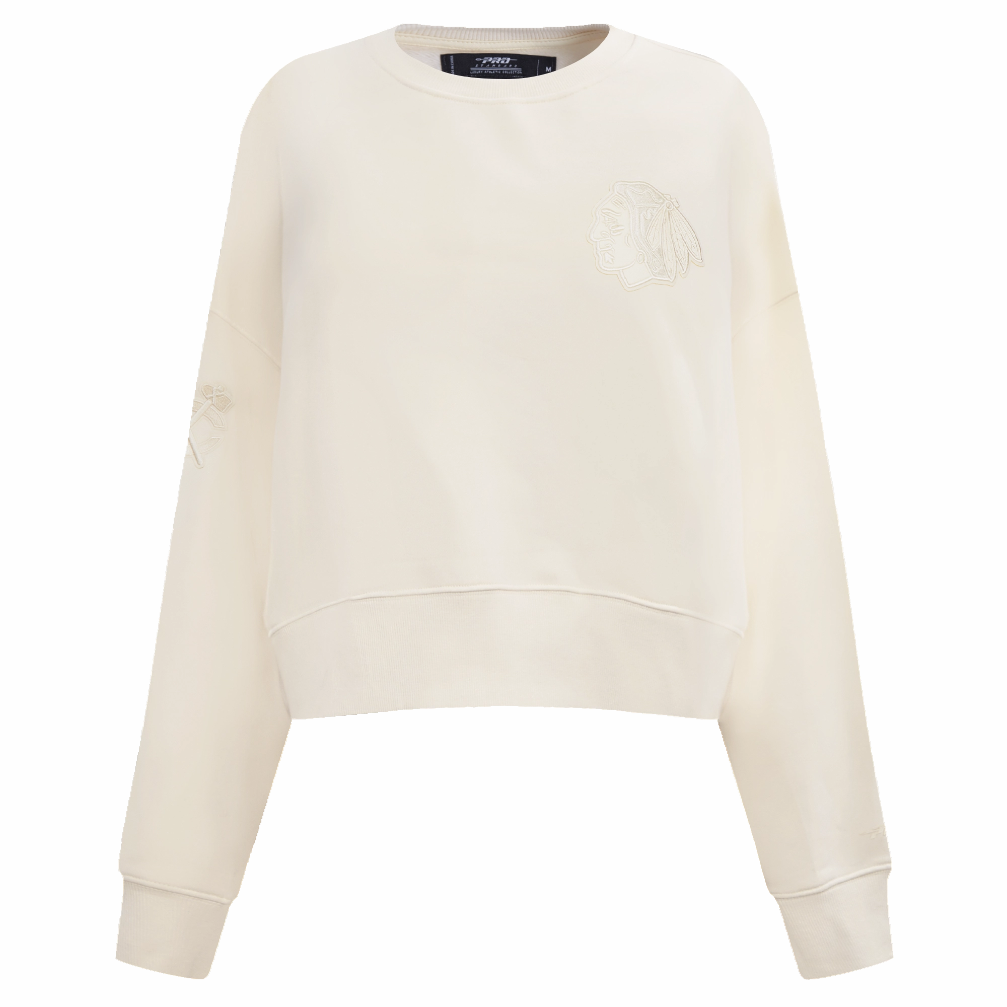 SUDADERA DE CUELLO REDONDO NHL CHICAGO BLACKHAWKS NEUTRAL PARA MUJER
