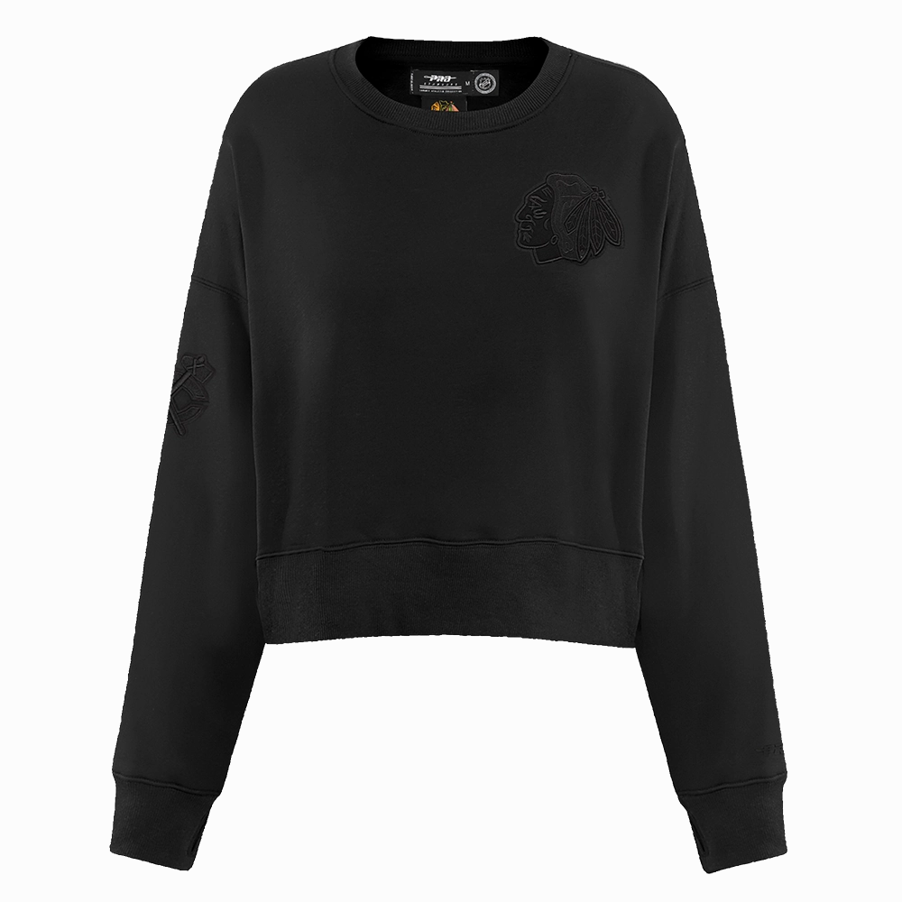 SUDADERA DE CUELLO REDONDO NHL CHICAGO BLACKHAWKS NEUTRAL PARA MUJER