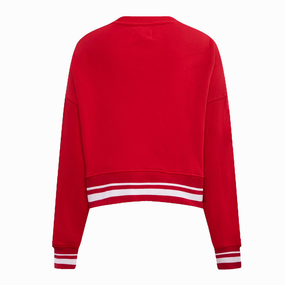 SUDADERA DE CUELLO REDONDO NHL DETROIT RED WINGS RETRO CLASSICS PARA MUJER