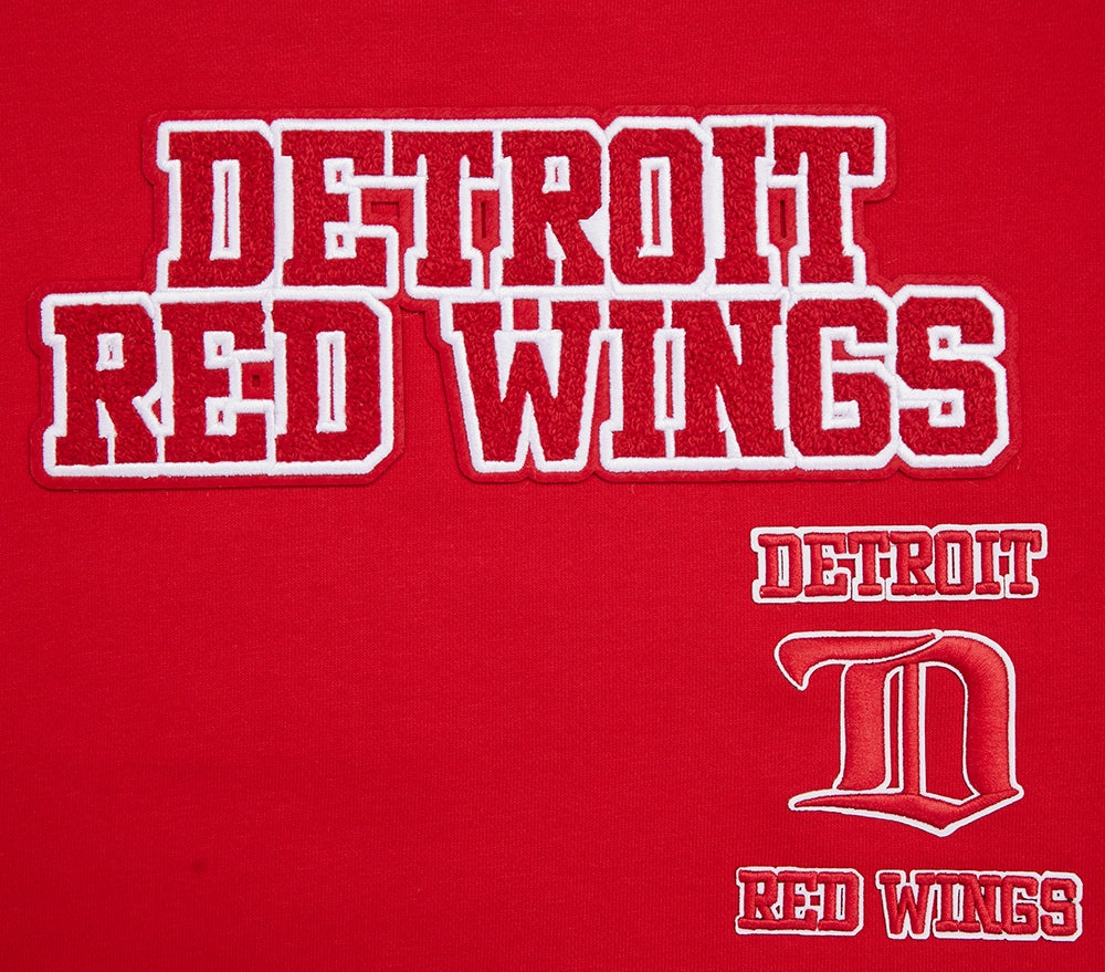 SUDADERA DE CUELLO REDONDO NHL DETROIT RED WINGS RETRO CLASSICS PARA MUJER