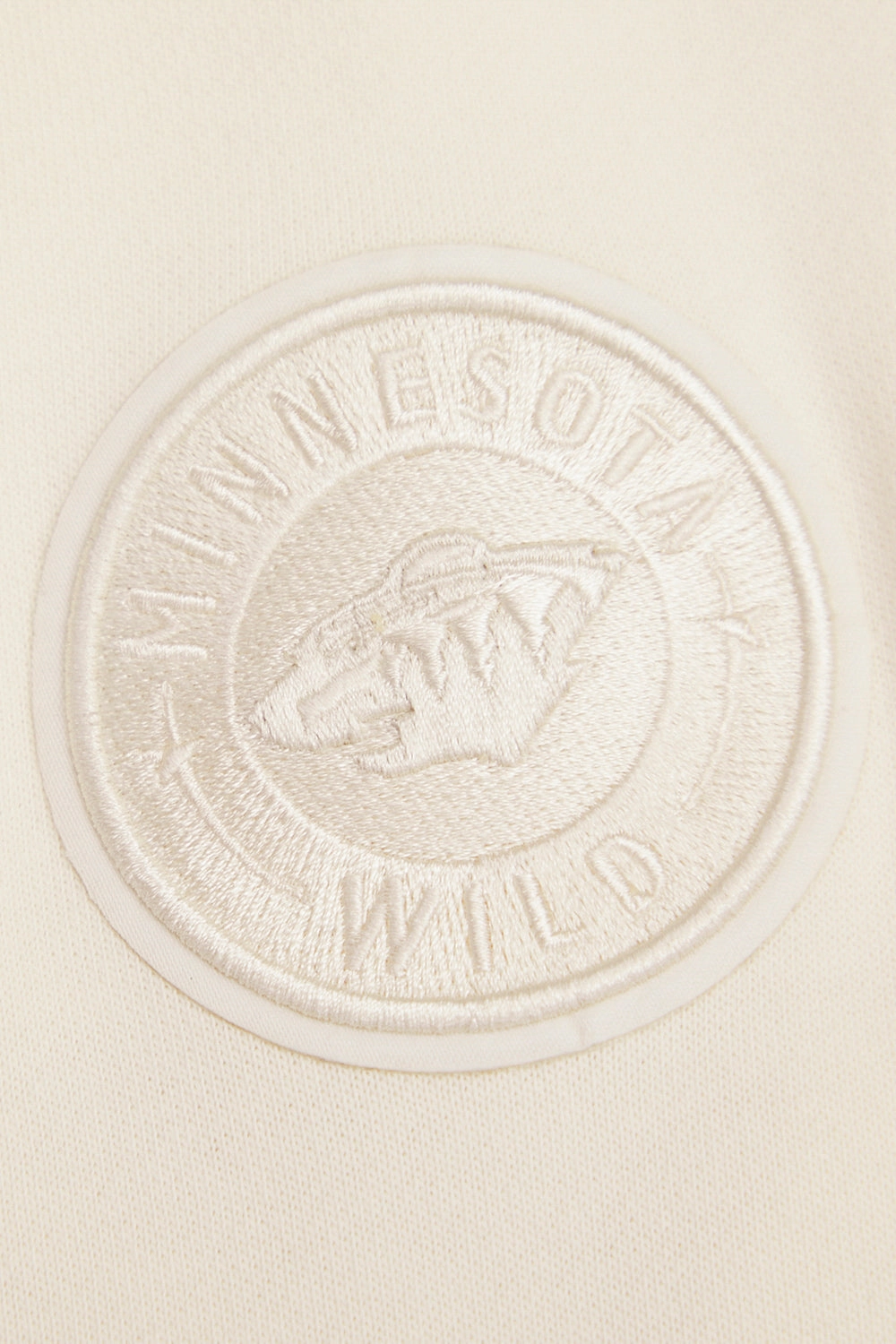 SUDADERA DE CUELLO REDONDO NHL MINNESOTA WILD NEUTRAL PARA MUJER