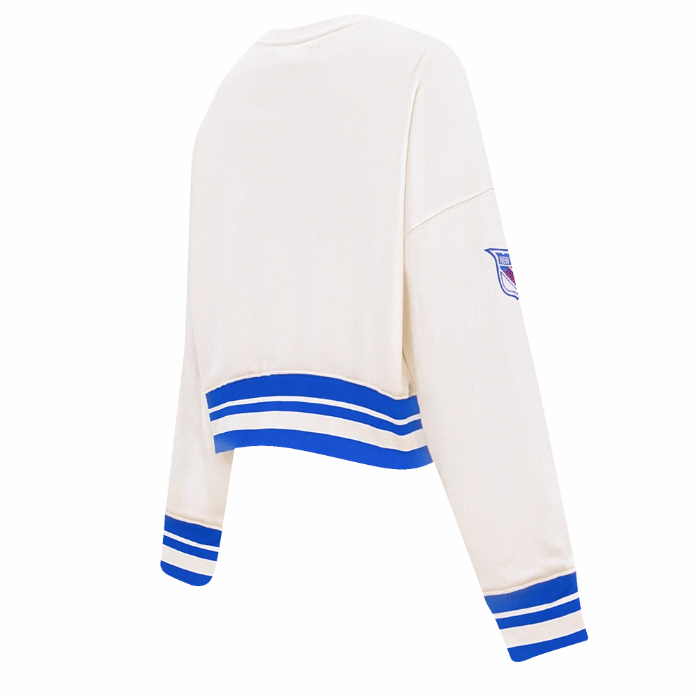 SUDADERA DE CUELLO REDONDO NHL NEW YORK RANGERS RETRO CLASSICS PARA MUJER