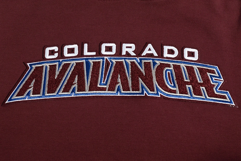 SUDADERA DE MANGA CORTA NHL COLORADO AVALANCHE CLASSIC CHENILLE