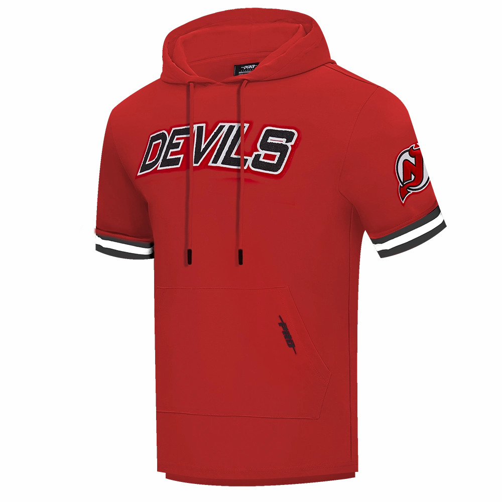 SUDADERA DE MANGA CORTA NHL NEW JERSEY DEVILS CLASSIC CHENILLE