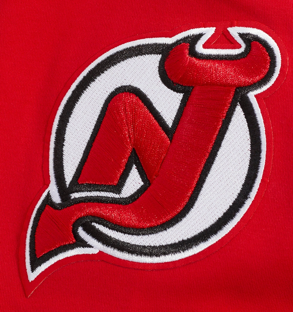SUDADERA DE MANGA CORTA NHL NEW JERSEY DEVILS CLASSIC CHENILLE