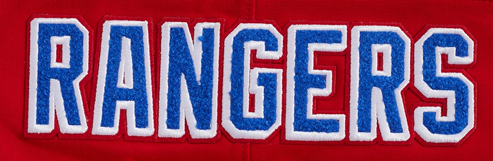 SUDADERA DE MANGA CORTA NHL NEW YORK RANGERS CLASSIC CHENILLE