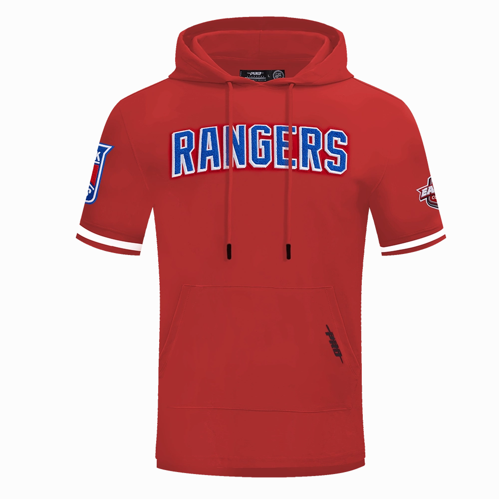 SUDADERA DE MANGA CORTA NHL NEW YORK RANGERS CLASSIC CHENILLE