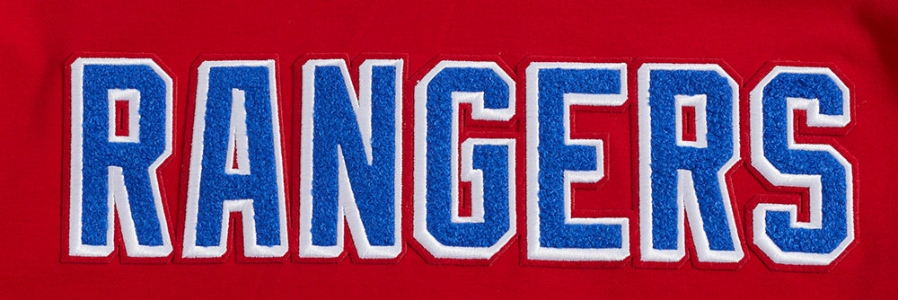 SUDADERA DE MANGA CORTA NHL NEW YORK RANGERS CLASSIC CHENILLE