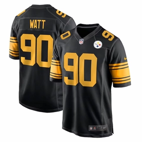 T.J. Watt NFL Pittsburgh Steelers Nike Alternate Game Jersey - Black