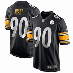 T.J. Watt NFL Pittsburgh Steelers Nike Game Jersey - Black