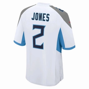 T.Titans #2 Julio Jones White Game Jersey Stitched American Football Jerseys