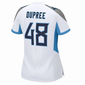 T.Titans #48 Bud Dupree White Game Jersey Stitched American Football Jerseys