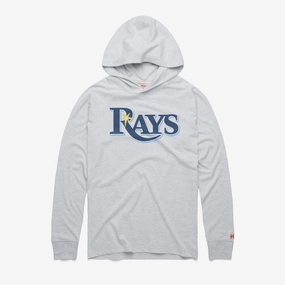 Tampa Bay Rays Jersey Logo '19 Lightweight Hoodie