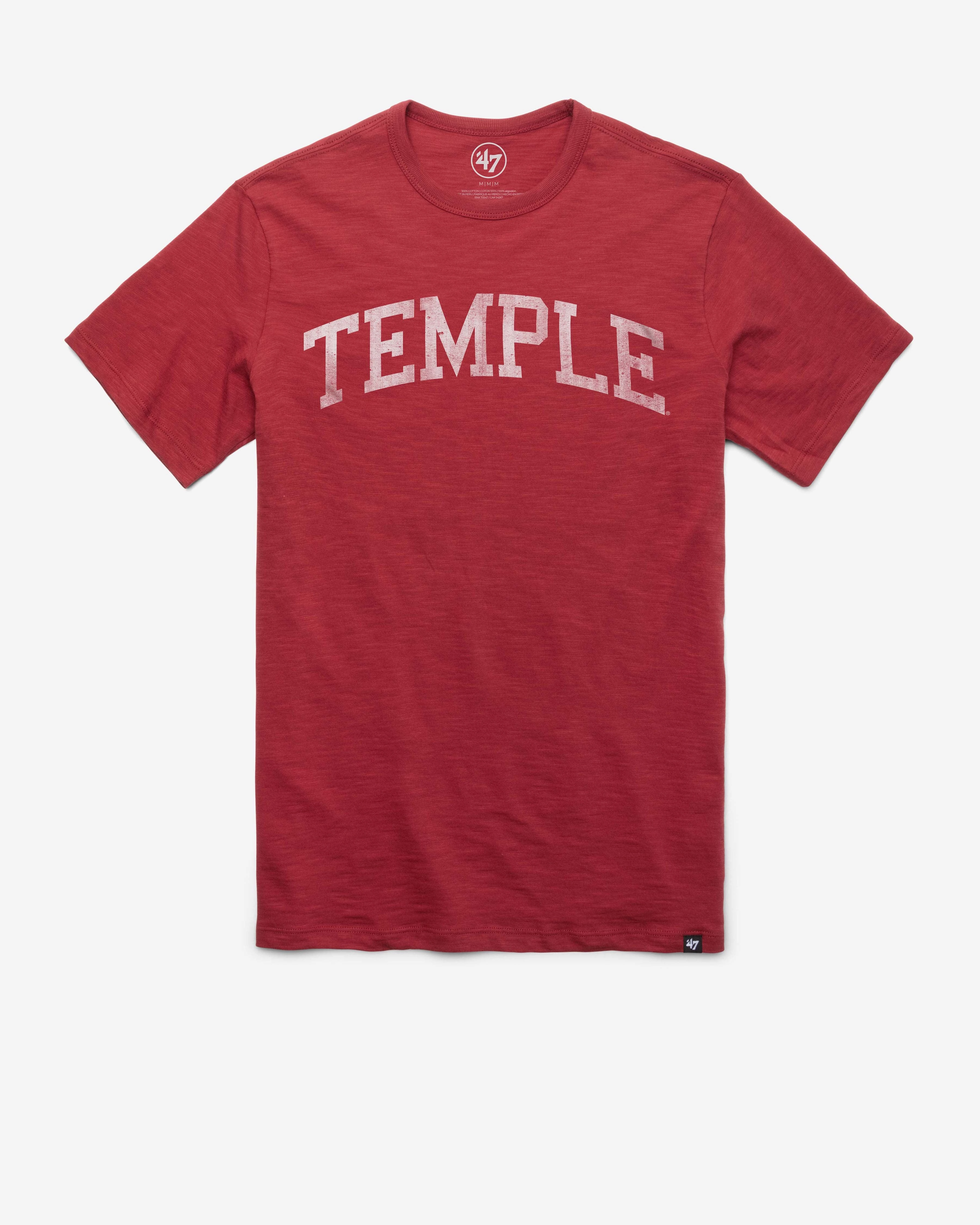 TEMPLE OWLS CLASSIC BLOCK '47 SCRUM TEE