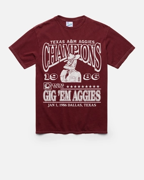 TEXAS A&M AGGIES H-BOWLS MONOCHROME VINTAGE '47 TUBULAR TEE