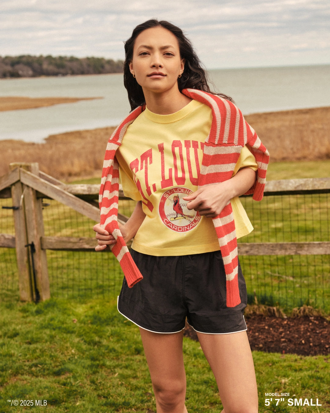 TEXAS LONGHORNS SHALE '47 MONTAUK CROP TEE WOMENS