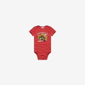 TMNT Raphael x San Francisco 49ers Baby One Piece