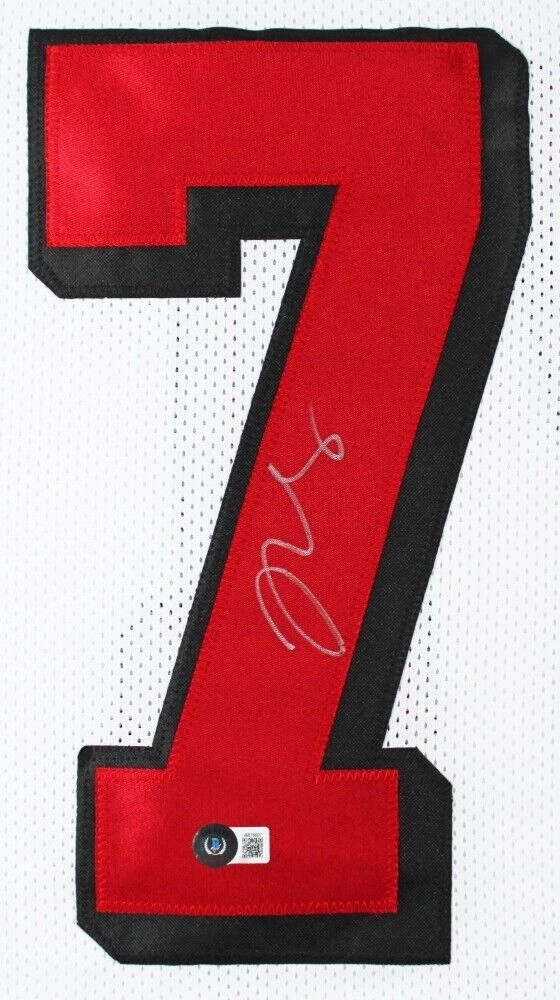 Trent Williams Signed San Francisco 49ers Jersey (Beckett) 10xPro Bowl Off Line