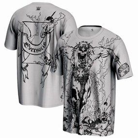 Triple H WWE ProSphere Skull King T-Shirt - Gray