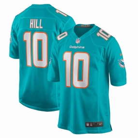 Tyreek Hill NFL Miami Dolphins Nike Game Jersey - Aqua