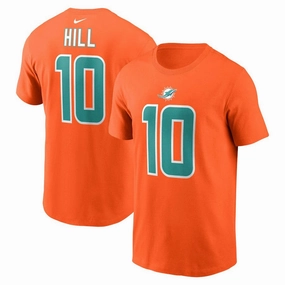 Tyreek Hill NFL Miami Dolphins Nike Player Name & Number T-Shirt - Orange